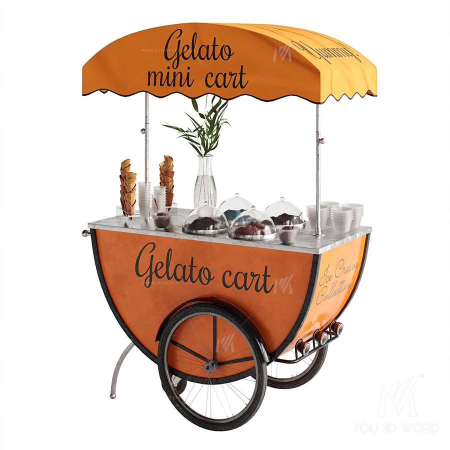 Mini Gelato cart 2